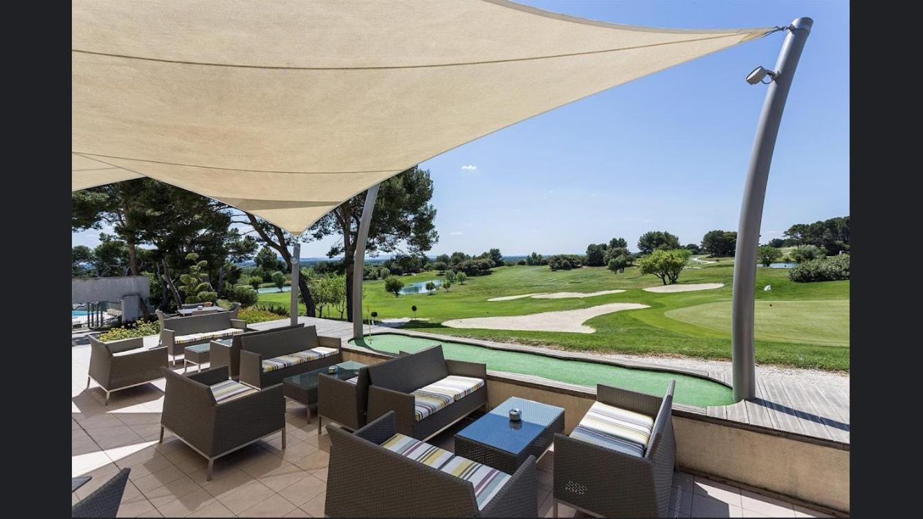 La Perle Du Golf -Magnifique Vue Clim Linge Golf Saumane 6P Piscine Tennis Oda fotoğraf